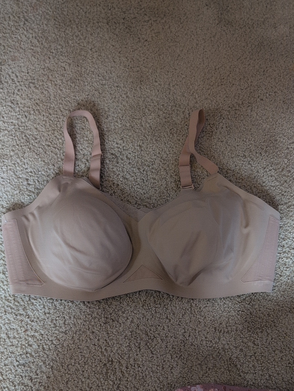 Honeylove Nude Seamless Molded Full-Cup Bra